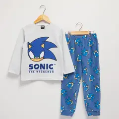 SONIC - Pijama Niño Polar