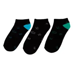 FEDERATION - Medias Cortas Niño Pack X3 Algodón