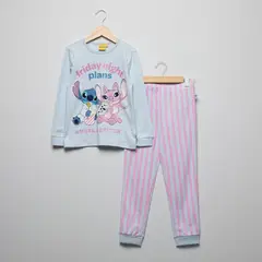 LILO & STITCH - Pijama Niña Algodón Lilo Y Stitch