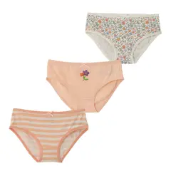 YAMP - Calzón Niña Pack X3 Algodón