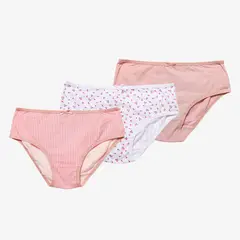 YAMP - Calzón Niña Pack X3 Algodón