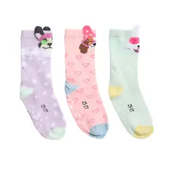 YAMP - Media Niña Pack X3 Algodón