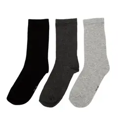 FEDERATION - Medias Largas Niño Pack X3 Algodón