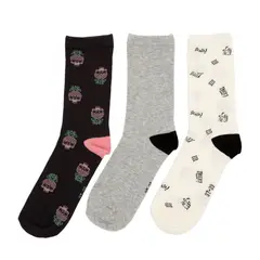 FEDERATION - Medias Largas Niño Pack X3 Algodón