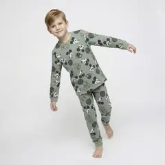 STD CHARACTERS - Pijama Niño Algodón Mickey Mouse Disney