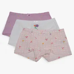 YAMP - Calzón Niña Pack X3 Algodón