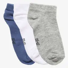 YAMP - Medias Cortas Niño Pack X3 Algodón