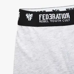 FEDERATION - Calzoncillo Niño Pack X3 Algodón