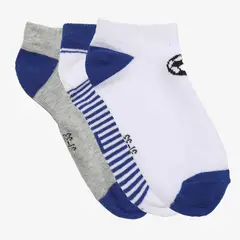 YAMP - Medias Cortas Niño Pack X3 Algodón