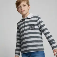 CONIGLIO - Polo Niño Manga Larga Algodón