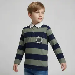 CONIGLIO - Polo Niño Manga Larga Algodón