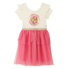 PAW PATROL - Vestido Niña Manga Corta Algodón