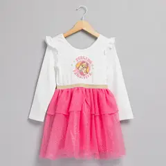 PAW PATROL - Vestido Niña Manga Larga Algodón