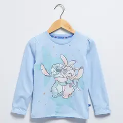 LILO & STITCH - Polo Niña Manga Larga Algodón Lilo Y Stitch