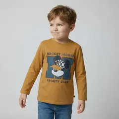 DISNEY - Polo Niño Manga Larga Algodón Std Characters