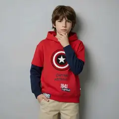 AVENGERS - Polera Niño Algodón