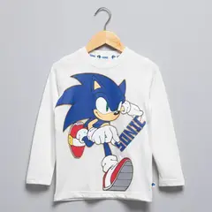 SONIC - Polo Niño Manga Larga Algodón