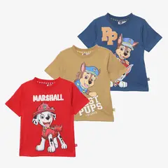 PAW PATROL - Polo Niño Manga Corta Algodón