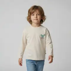 YAMP - Polo Niño Manga Larga Algodón