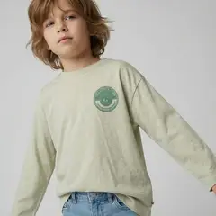 YAMP - Polo Niño Manga Larga Algodón