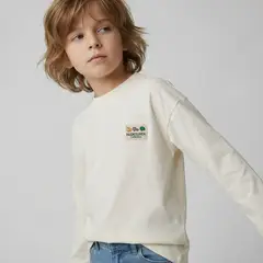 YAMP - Polo Niño Manga Larga Algodón