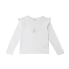 YAMP - Polo Niña Manga Larga Algodón