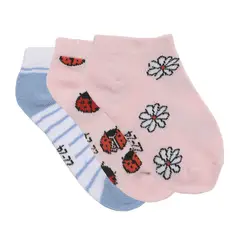 YAMP - Medias Cortas Niña Pack X3 Algodón