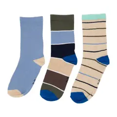 YAMP - Medias Largas Niño Pack X3 Algodón