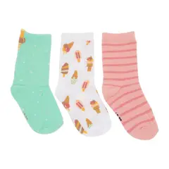 YAMP - Medias Largas Niña Pack X3 Algodón