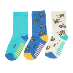 YAMP - Medias Largas Niño Pack X3 Algodón