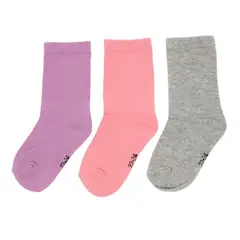 YAMP - Medias Largas Niña Pack X3 Algodón