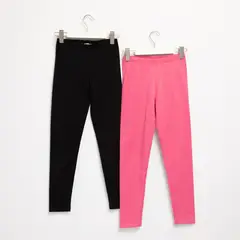ELEVEN - Legging Niña Pack X2 Algodón