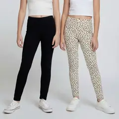 ELEVEN - Legging Niña Pack X2 Algodón