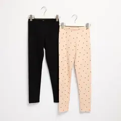 ELEVEN - Legging Niña Pack X2 Algodón