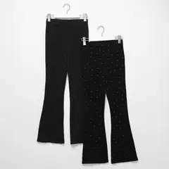 ELEVEN - Legging Niña Pack X2 Algodón