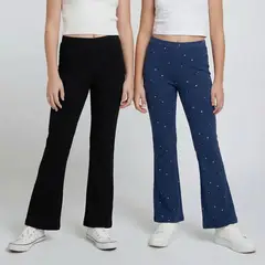 ELEVEN - Legging Niña Pack X2 Algodón