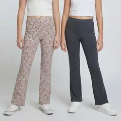 ELEVEN - Legging Niña Pack X2 Algodón