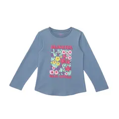 YAMP - Polo Niña Manga Larga Algodón