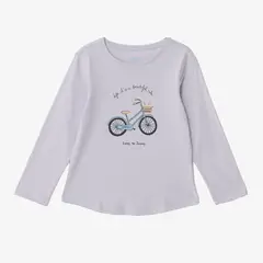 YAMP - Polo Niña Manga Larga Algodón