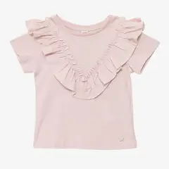 YAMP - Polo Niña Manga Corta Algodón