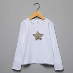 YAMP - Polo Niña Manga Larga Algodón