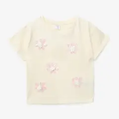 YAMP - Polo Niña Manga Corta Algodón