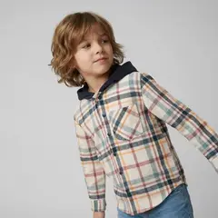 YAMP - Camisa Niño Manga Larga Algodón