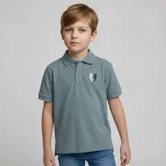 CONIGLIO - Polo Niño Manga Corta Algodón