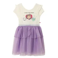 LA CASA DE GABBY - Vestido Niña Manga Corta Algodón Gabbys Dollhouse