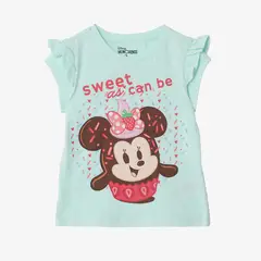 MINNIE - Polo Niña Manga Corta Algodón Disney Munchlings