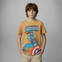 MARVEL - Polo Niño Algodón Avengers