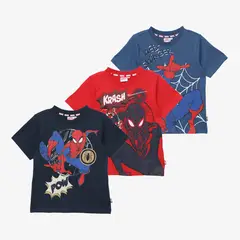 SPIDERMAN - Polo Niño Manga Corta Algodón Spider-man