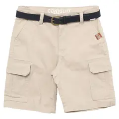 CONIGLIO - Short Niño Algodón