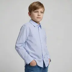 CONIGLIO - Camisa Niño Manga Larga Algodón